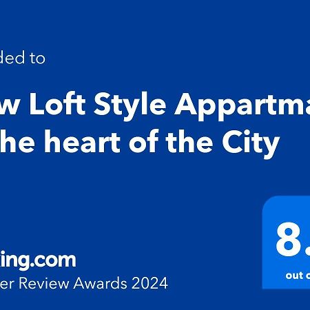 New Loft Style Appartman In The Heart Of The City Boedapest Buitenkant foto
